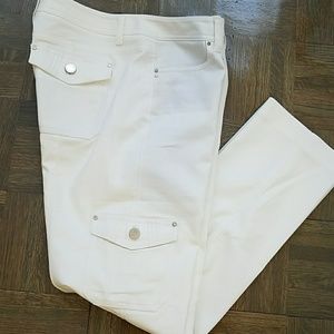 Winter white pants WHBM